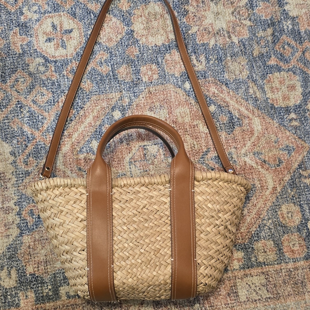 Mng Tan Woven Tote Bag